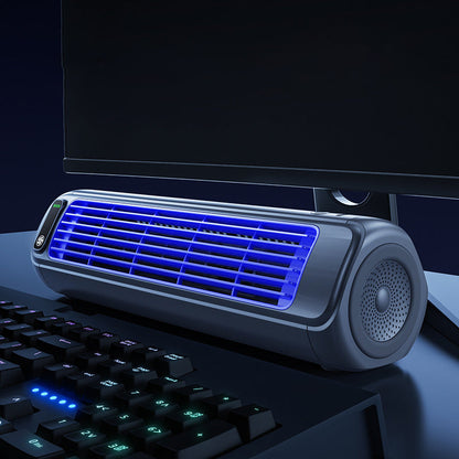Portable Air Cooler with LED Light – 2-in-1 Fan & Air Purifier for Home & Office