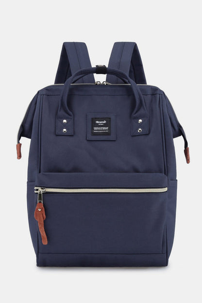 Holly Daze Waterproof Canvas Backpack – Eco-Friendly, Minimalist Japanese Design, Padded Laptop Compartment
