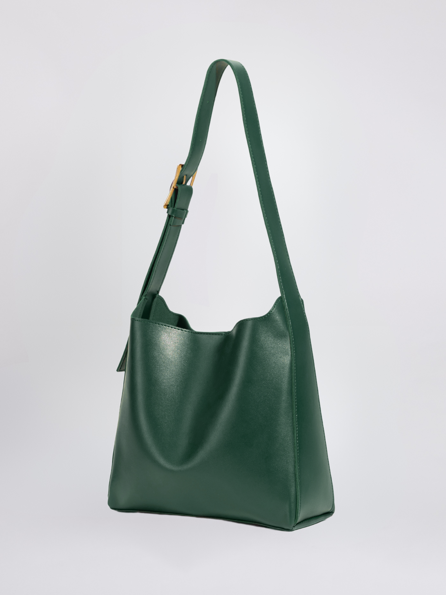 Minimalist Vegan Leather Shoulder Bag