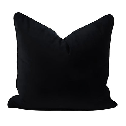 Luxury Velvet Cushion Cover – Soft Flannel Decorative Throw Pillow for Sofa, Bed, or Chair – Available in Multiple Colors