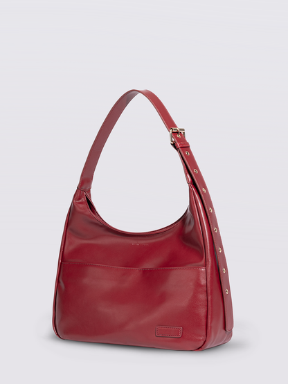 Black Shoulder Bag – Minimalist & Spacious Vegan Leather Design