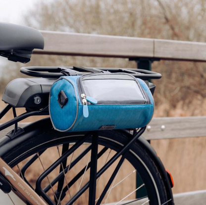 Waterproof Bike Frame Bag with Touchscreen Window – Universal Smartphone Holder for Cycling, MTB & Road Bikes