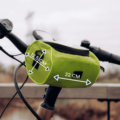 Waterproof Bike Frame Bag with Touchscreen Window – Universal Smartphone Holder for Cycling, MTB & Road Bikes
