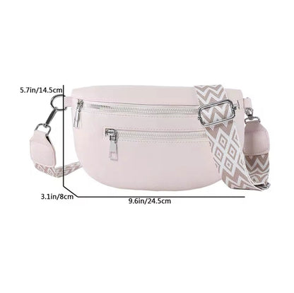 Black Quilted Belt Bag with Gold Hardware – Versatile Crossbody Waist Bag for Women