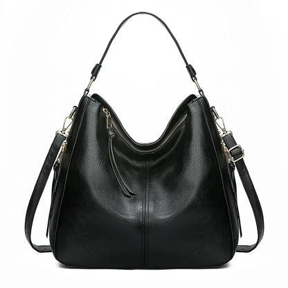 Luxury Large Tote Shopper Bag – Stylish PU-Leather Work & Daily Tote for Women