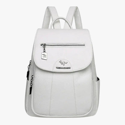 Stylish PU Leather Women's Backpack – Versatile, Secure & Spacious