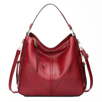 Luxury Large Tote Shopper Bag – Stylish PU-Leather Work & Daily Tote for Women