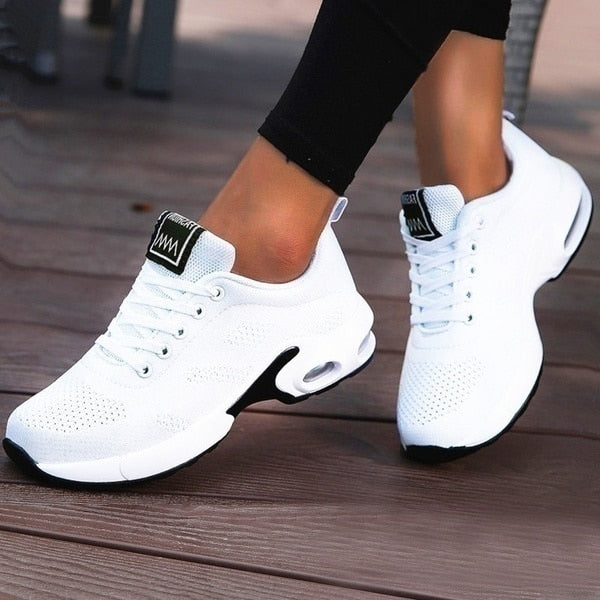 Orthopedic Women’s Sneakers with Air Cushion Sole – Comfort & Style in One