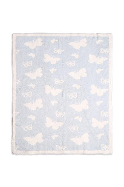 Kids Bee Print Microfiber Throw Blanket – Soft & Cozy 29” x 35” for Toddler Bedding & Nursery Décor