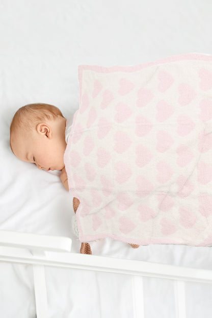 Kids Bee Print Microfiber Throw Blanket – Soft & Cozy 29” x 35” for Toddler Bedding & Nursery Décor