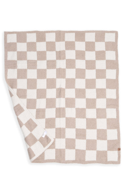 Kids Checkered Fleece Throw Blanket – Ultra Soft & Cozy
