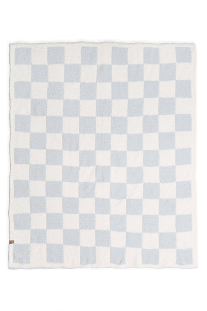 Kids Checkered Fleece Throw Blanket – Ultra Soft & Cozy