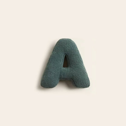 Soft Velvet Alphabet Letter Cushions – Personalized Kids Room Decor & Educational Play Pillow