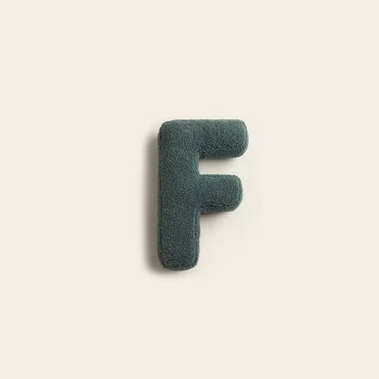 Soft Velvet Alphabet Letter Cushions – Personalized Kids Room Decor & Educational Play Pillow