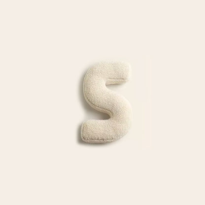 Soft Velvet Alphabet Letter Cushions – Personalized Kids Room Decor & Educational Play Pillow