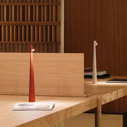 Modern LED Candle-Style Table Lamp – Dimmable & Wireless | Elegant Ambient Lighting
