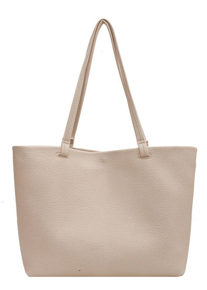 Timeless Leather Tote Bag – Work & Casual Laptop Shopper (Genuine / Vegan Leather)