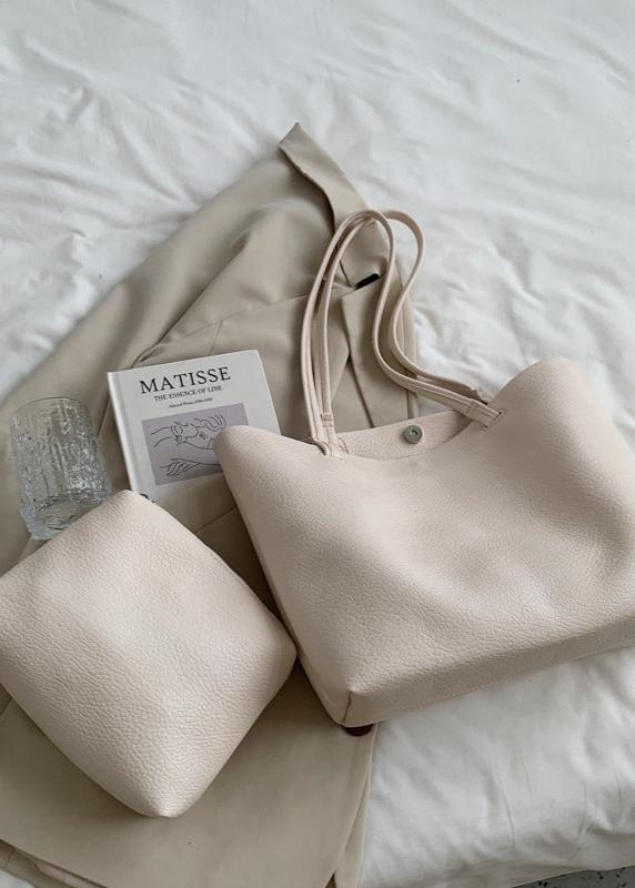 Soft Leather Tote Bag | Spacious Vegan Leather Work & Daily Tote for Women