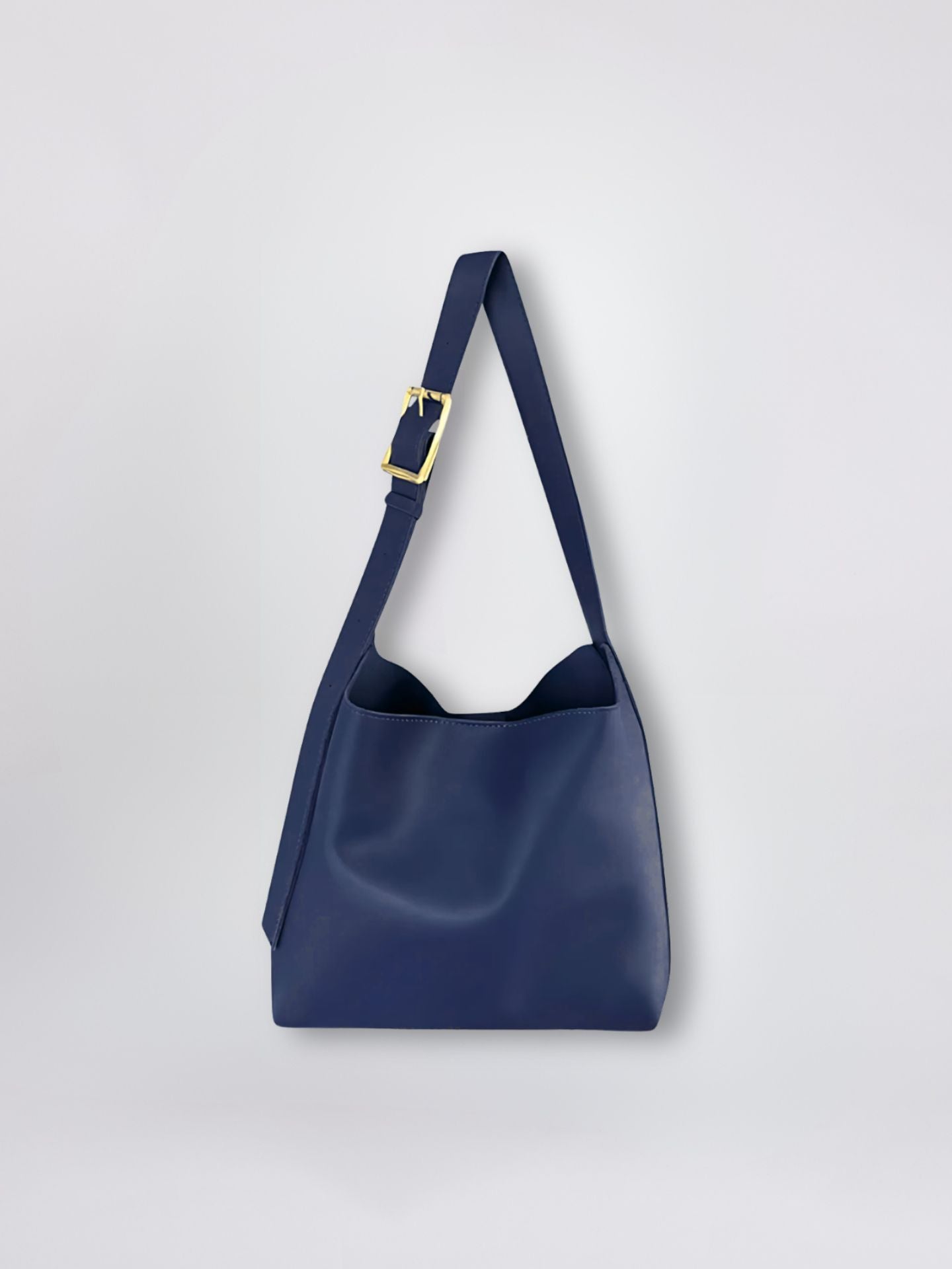 Minimalist Vegan Leather Shoulder Bag