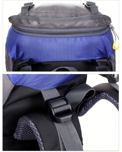 Waterproof 50L Outdoor Hiking Backpack – Durable, Spacious, and Weather-Resistant