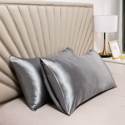 100% Mulberry Silk Pillowcase – Luxurious, Anti-Wrinkle, Cooling & Hypoallergenic Bedding