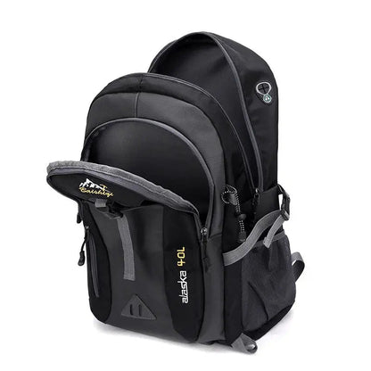 Waterproof 40L Outdoor Hiking Backpack – Large Capacity, Rain-Proof, Travel and Trekking Rucksack