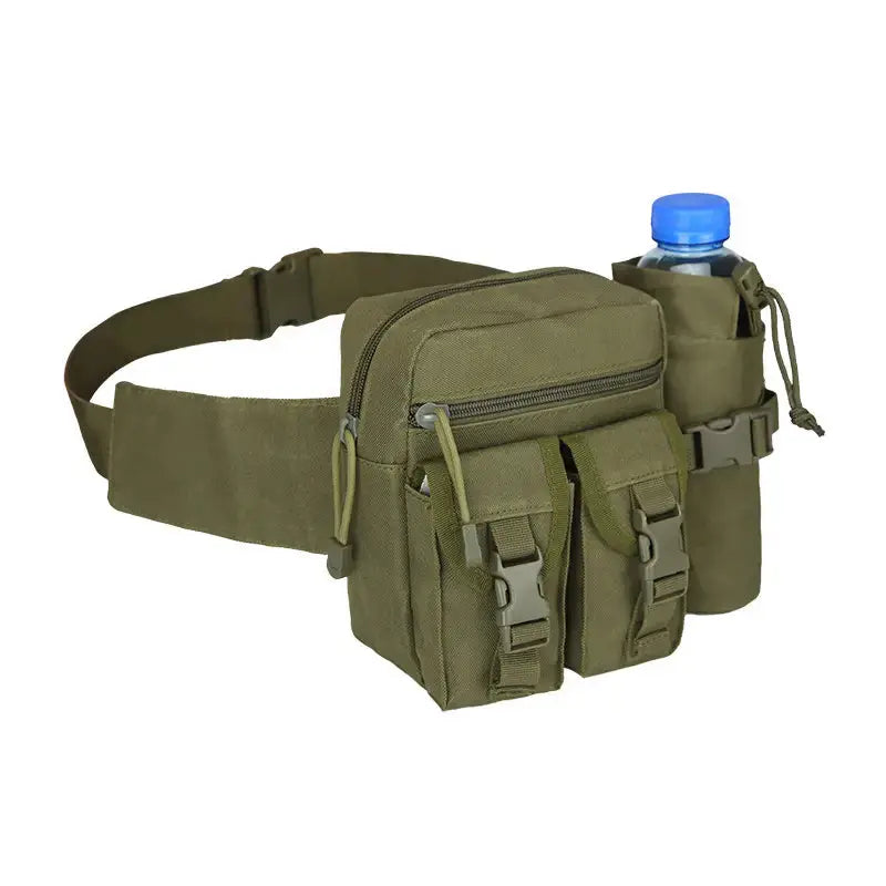 Outdoor Waist Pack with Water Bottle Holder – Durable & Practical Hydration Belt for Hiking, Running, Travel & Everyday Use