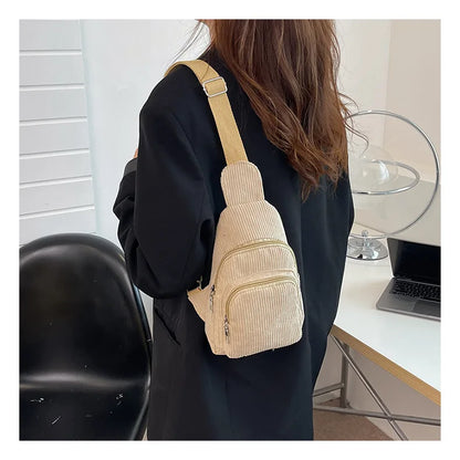Plush Teddy Crossbody Bag for Women – Soft Fleece Belt Bag with Adjustable Strap – Cozy Winter Accessory
