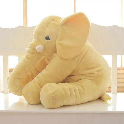 Soft Plush Elephant Toy – Safe, Cuddly & Colorful Nursery Decor
