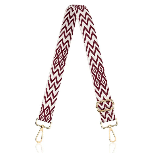 Adjustable Handbag Strap – Stylish Replacement Purse Strap with Metal Hooks
