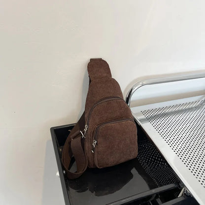 Plush Teddy Crossbody Bag for Women – Soft Fleece Belt Bag with Adjustable Strap – Cozy Winter Accessory