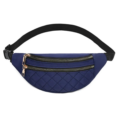 Trendy Quilted Belt Bag – Versatile Crossbody & Waist Pack for Everyday Use