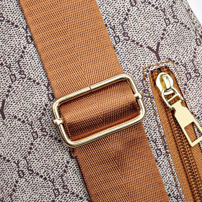 Luxe Leather Crossbody Backpack – Stylish, Compact & Comfortable Design