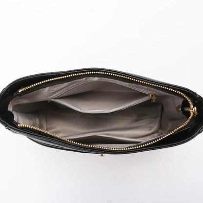 Stylish Women's Shoulder Bag with Wide Strap – Versatile Crossbody Purse with Spacious Compartments