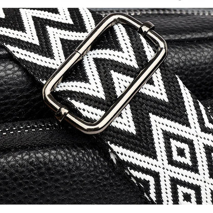 Trendy Women's Crossbody Bag with Wide Strap & Mini Pouch – Stylish & Practical for Daily Use