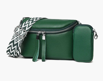 Trendy Crossbody Bag with Extra Pouch – Stylish, Compact & Practical Shoulder Purse
