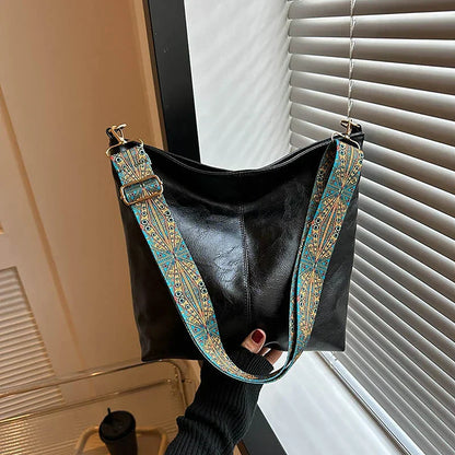 Estelle Luxe Women's Leather Shoulder Bag – Spacious & Stylish Handbag for Daily Use & Travel