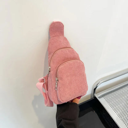 Plush Teddy Crossbody Bag for Women – Soft Fleece Belt Bag with Adjustable Strap – Cozy Winter Accessory