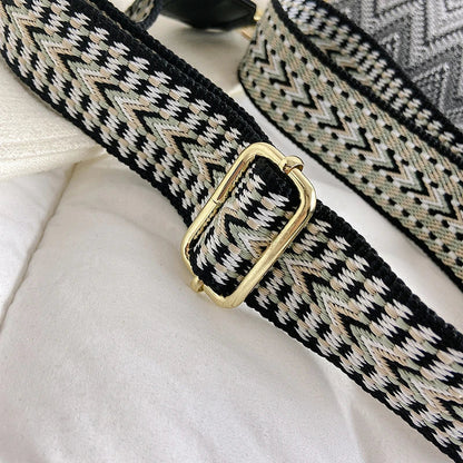 Boho Patchwork Crossbody Bag – Colorful Hippie Festival Sling Purse