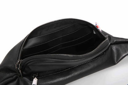 Trendy Crossbody Fanny Pack with Patches – Stylish Belt Bag for Casual Streetwear