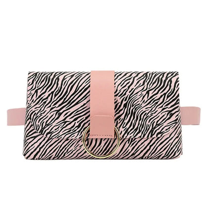 Trendy Animal Print Fanny Pack – Stylish & Compact – Adjustable Strap