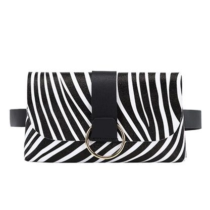 Trendy Animal Print Fanny Pack – Stylish & Compact – Adjustable Strap