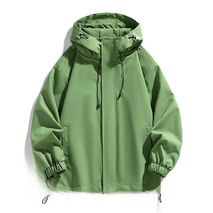 Men’s Plus Size Hooded Ski Jacket – Winter Waterproof Snow Coat