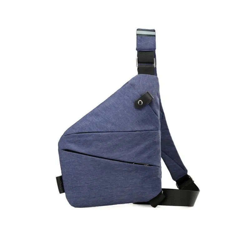 Anti-Theft Shoulder Bag – Compact & Secure Crossbody, Hidden Zippers, Water-Resistant Travel Sling