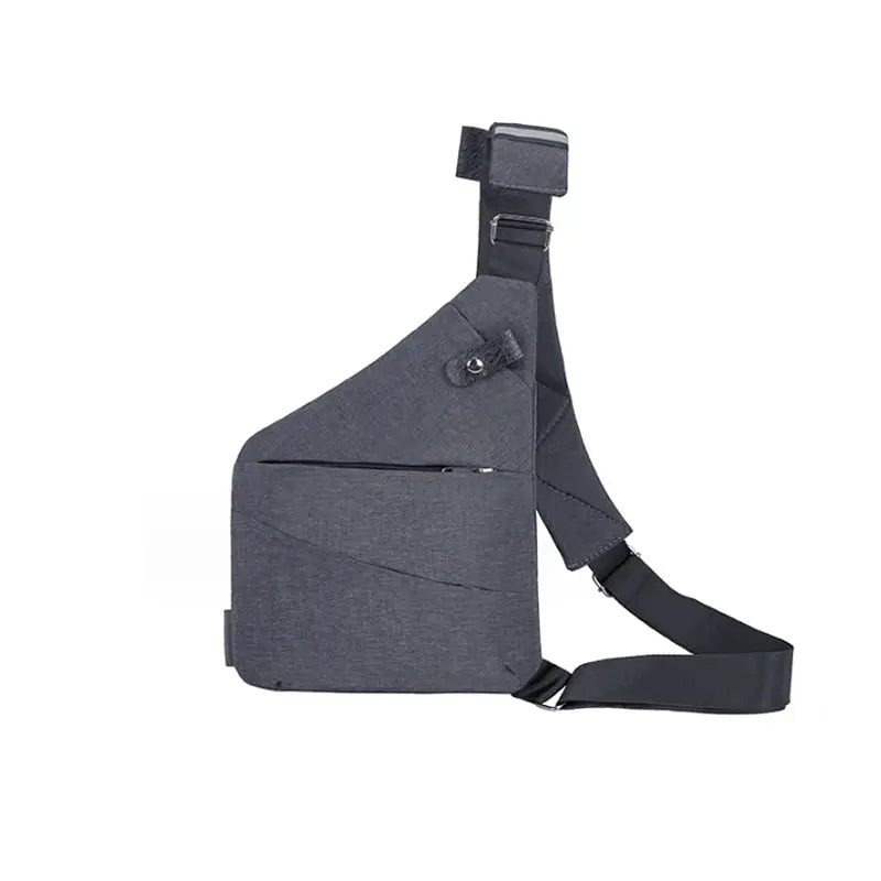 Anti-Theft Shoulder Bag – Compact & Secure Crossbody, Hidden Zippers, Water-Resistant Travel Sling
