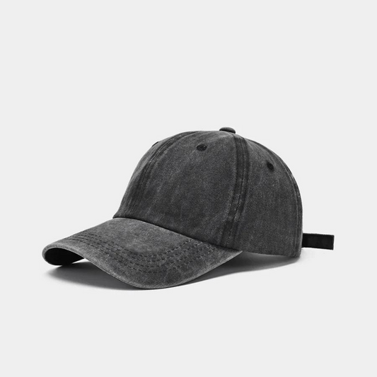 Men’s Adjustable Solid Color Baseball Cap – Classic Plain Design, Lightweight & Comfortable
