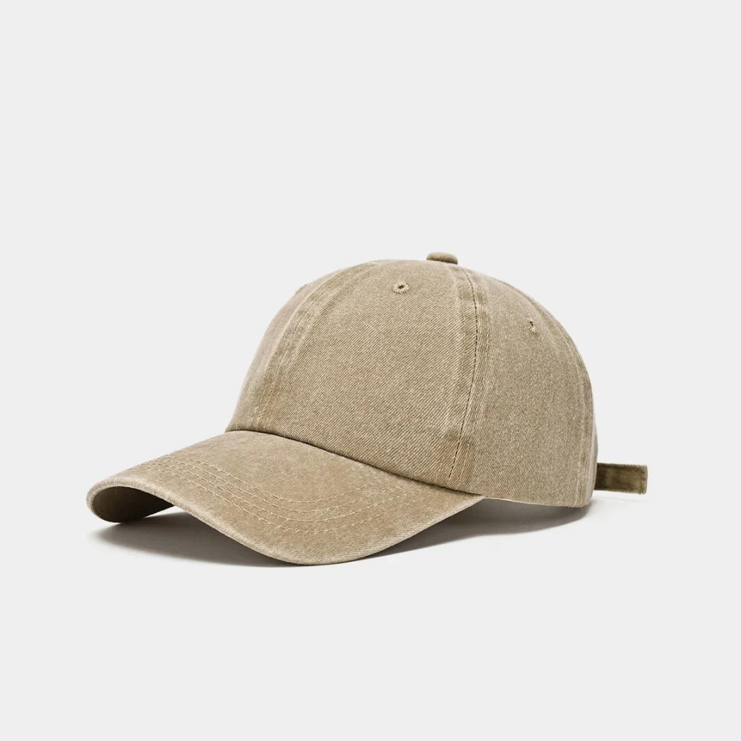 Men’s Adjustable Solid Color Baseball Cap – Classic Plain Design, Lightweight & Comfortable
