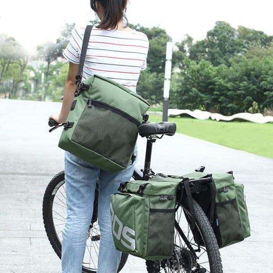Waterproof Double Bike Pannier – Large Capacity, Reflective & Adventure-Ready