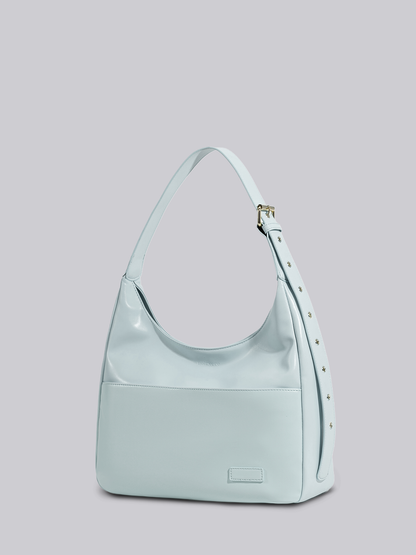 Black Shoulder Bag – Minimalist & Spacious Vegan Leather Design