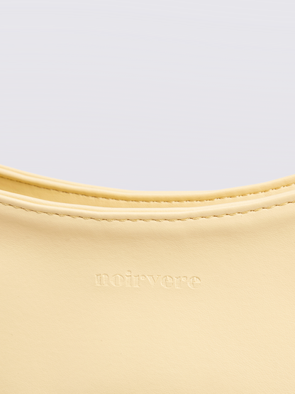 Minimalist Hobo Shoulder Bag – Vegan Leather
